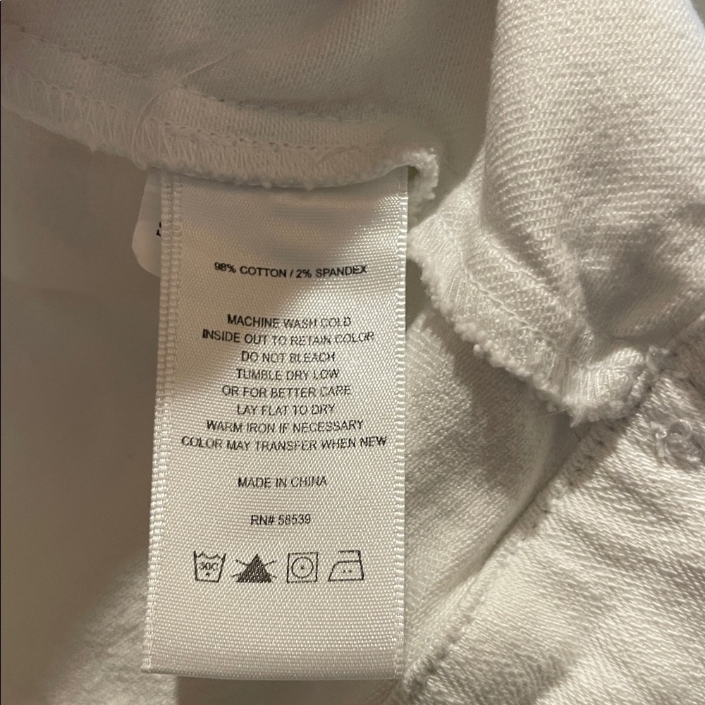 Women's White Denim Jacket by Kut from the Kloth - Picture 8 of 8